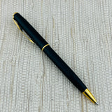 Parker Insignia Matte Black Gold Trim - Ballpoint Pen