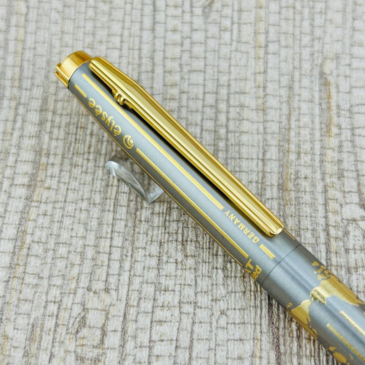 Elysee Globetrotter 24 Karat Gold - Electroplated - Rollerball Pen