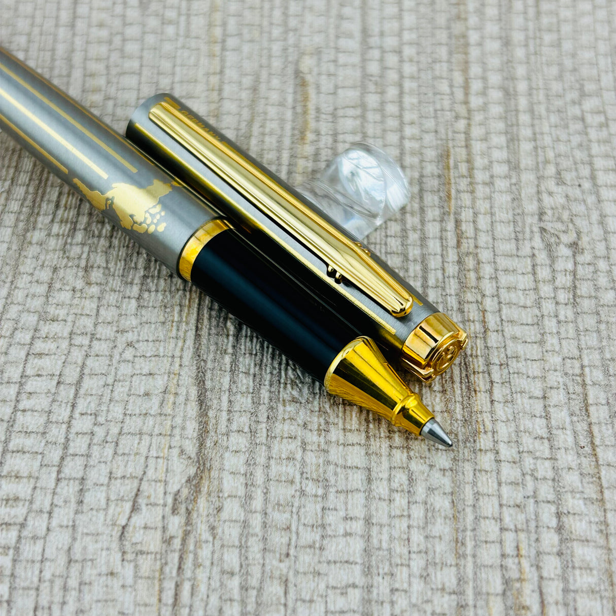 Elysee Globetrotter 24 Karat Gold - Electroplated - Rollerball Pen