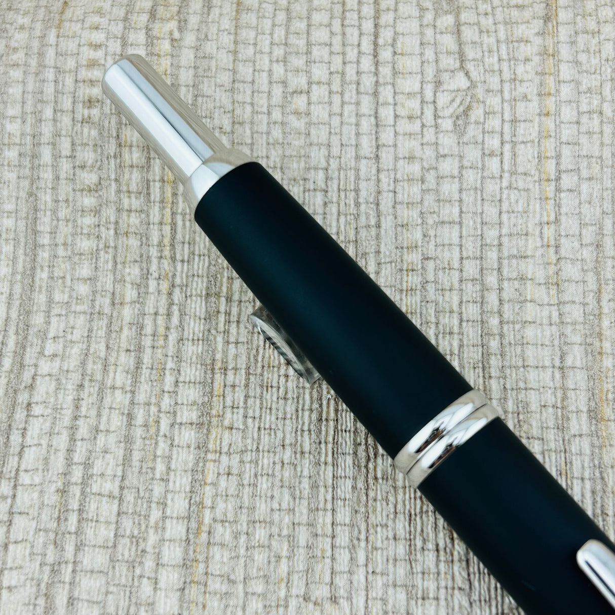 Pilot Vanishing Point Rhodium Trim Black - Fountain Pen