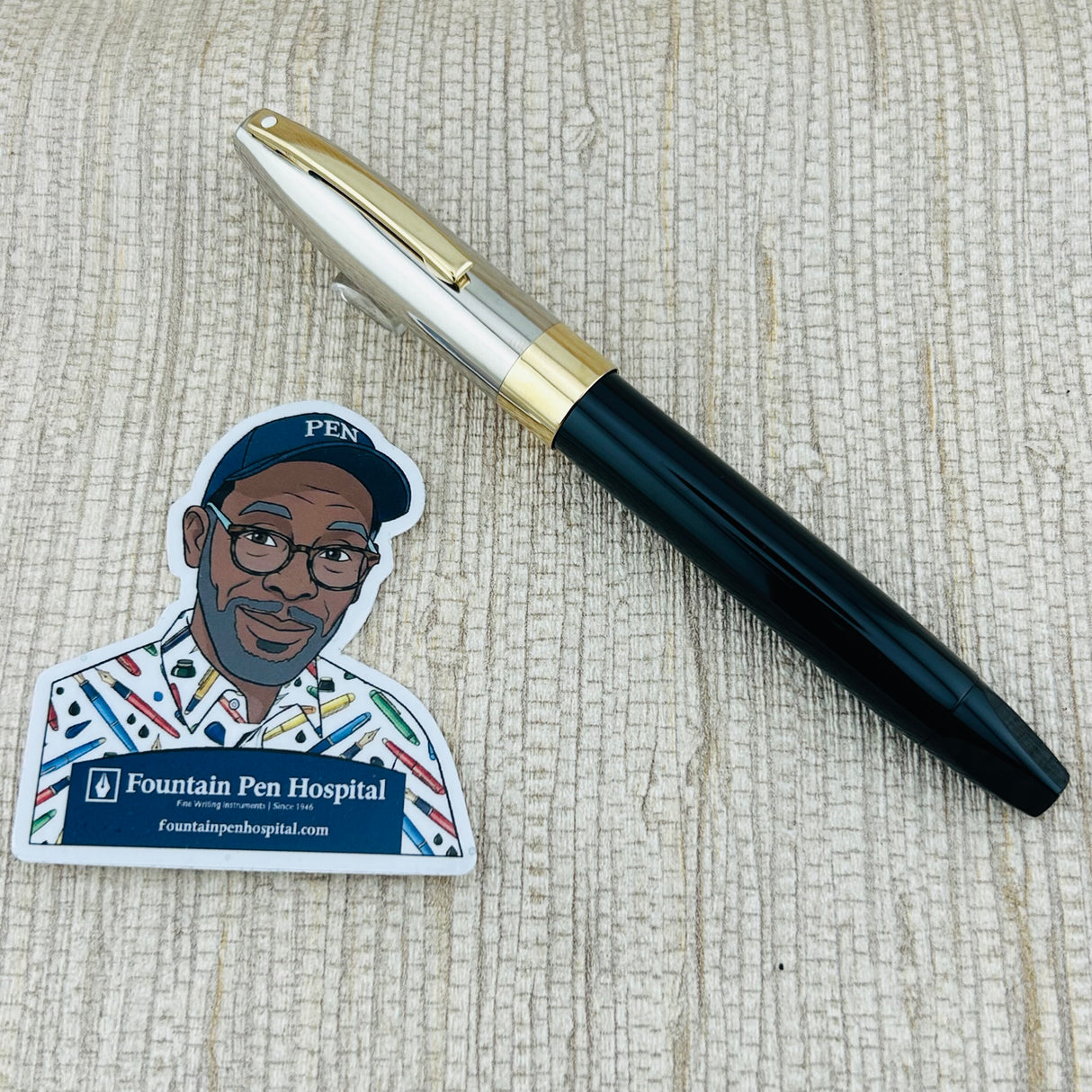 Sheaffer Legacy Black with Chrome Cap - Fountain Pen