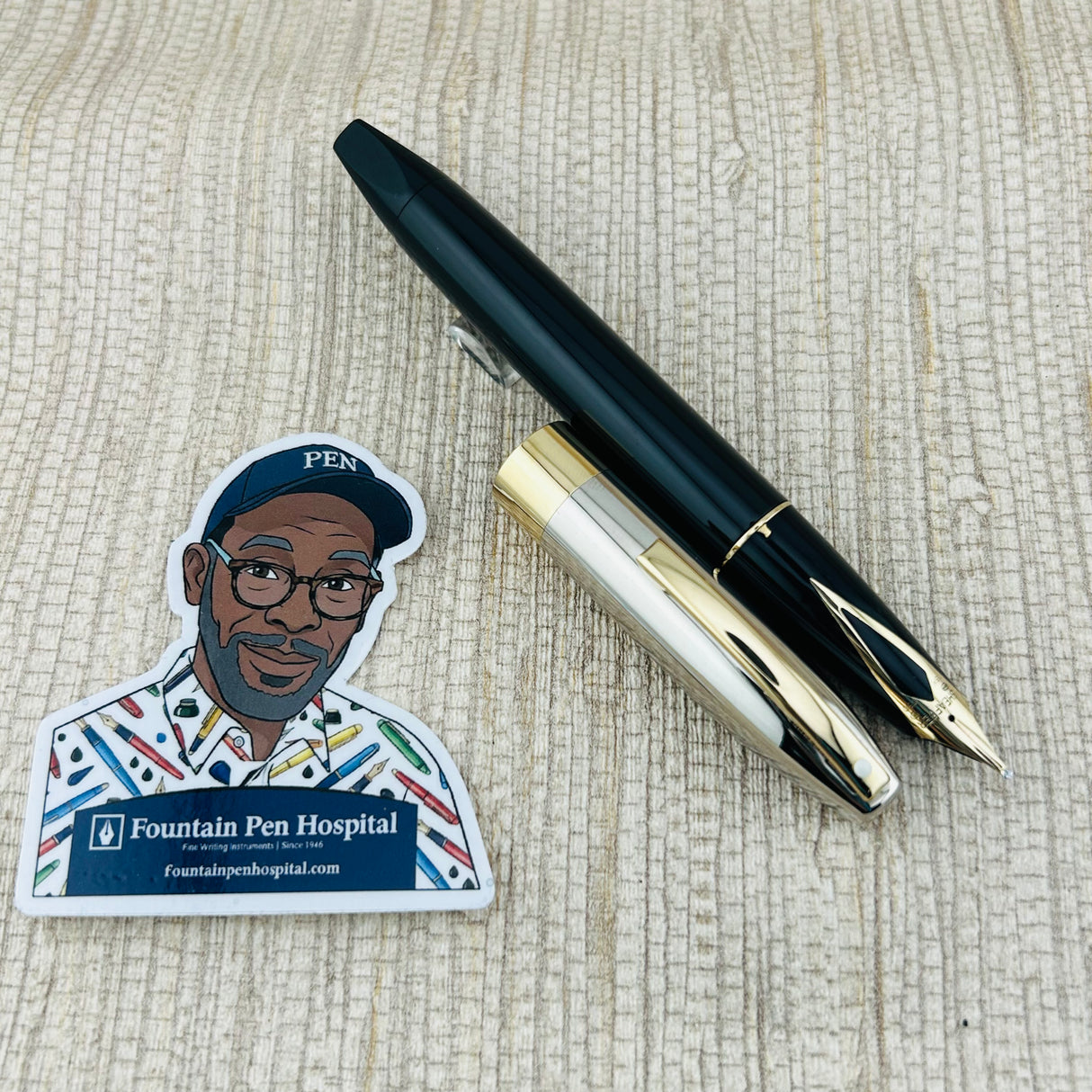 Sheaffer Legacy Black with Chrome Cap - Fountain Pen