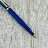 Elysee Blue and Gold Trim - Ballpoint Pen
