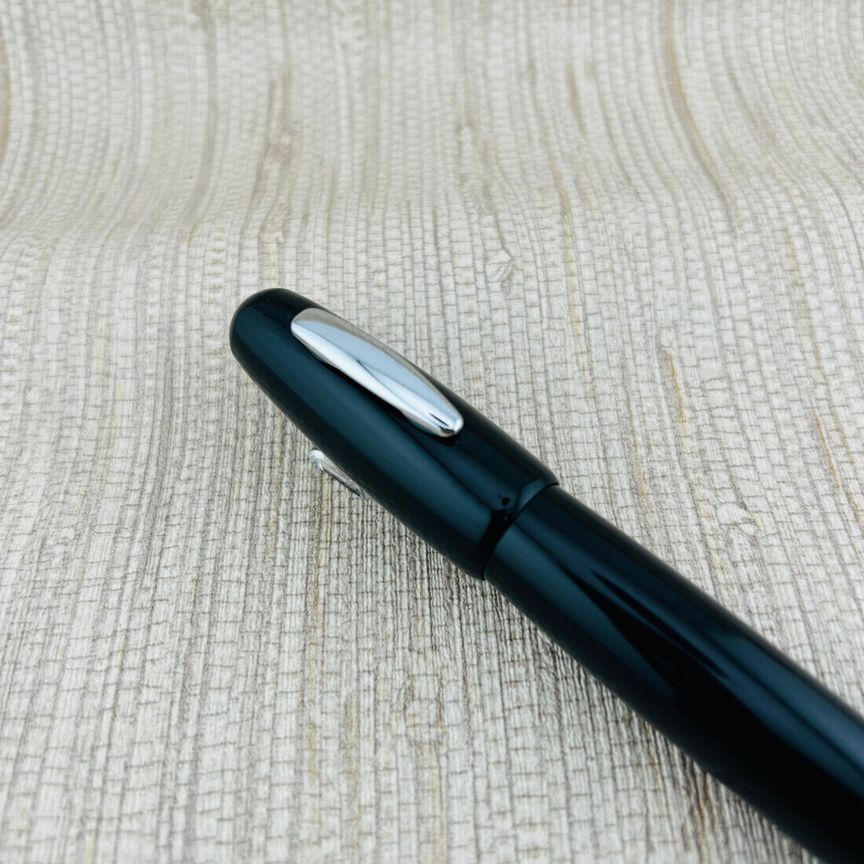 MonteVerde Mega Ink Ball Black with Chrome Trim - Rollerball Pen