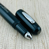 MonteVerde Mega Ink Ball Black with Chrome Trim - Rollerball Pen