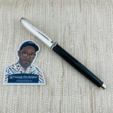 Cross Townsend Black with Line Silver Cap - Fountain Pen