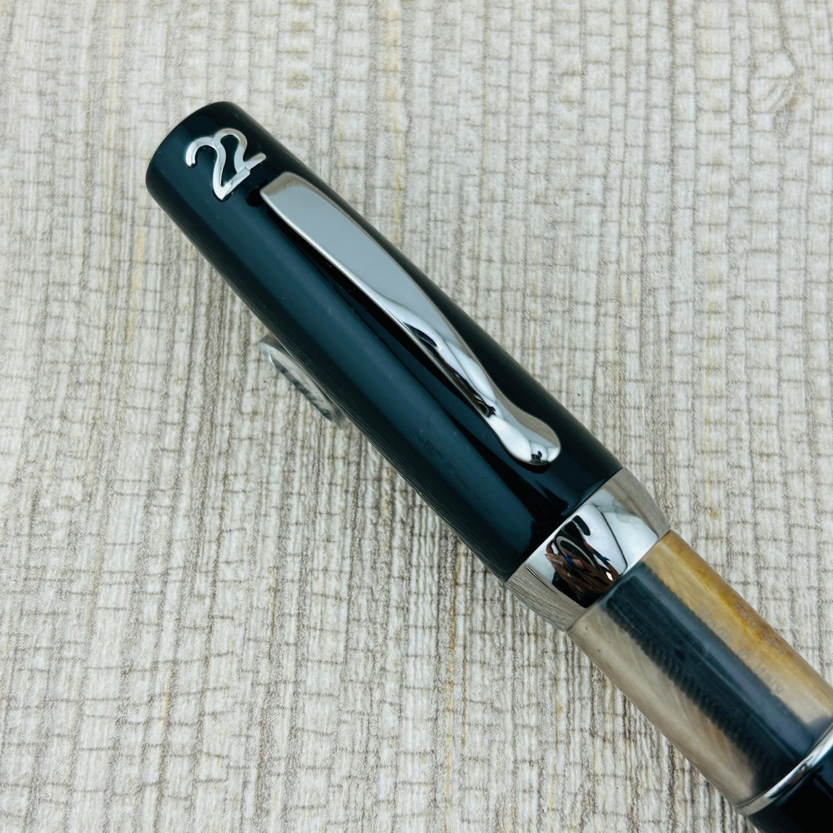 Stipula Ventidue 22  Black #030/351 - Fountain Pen