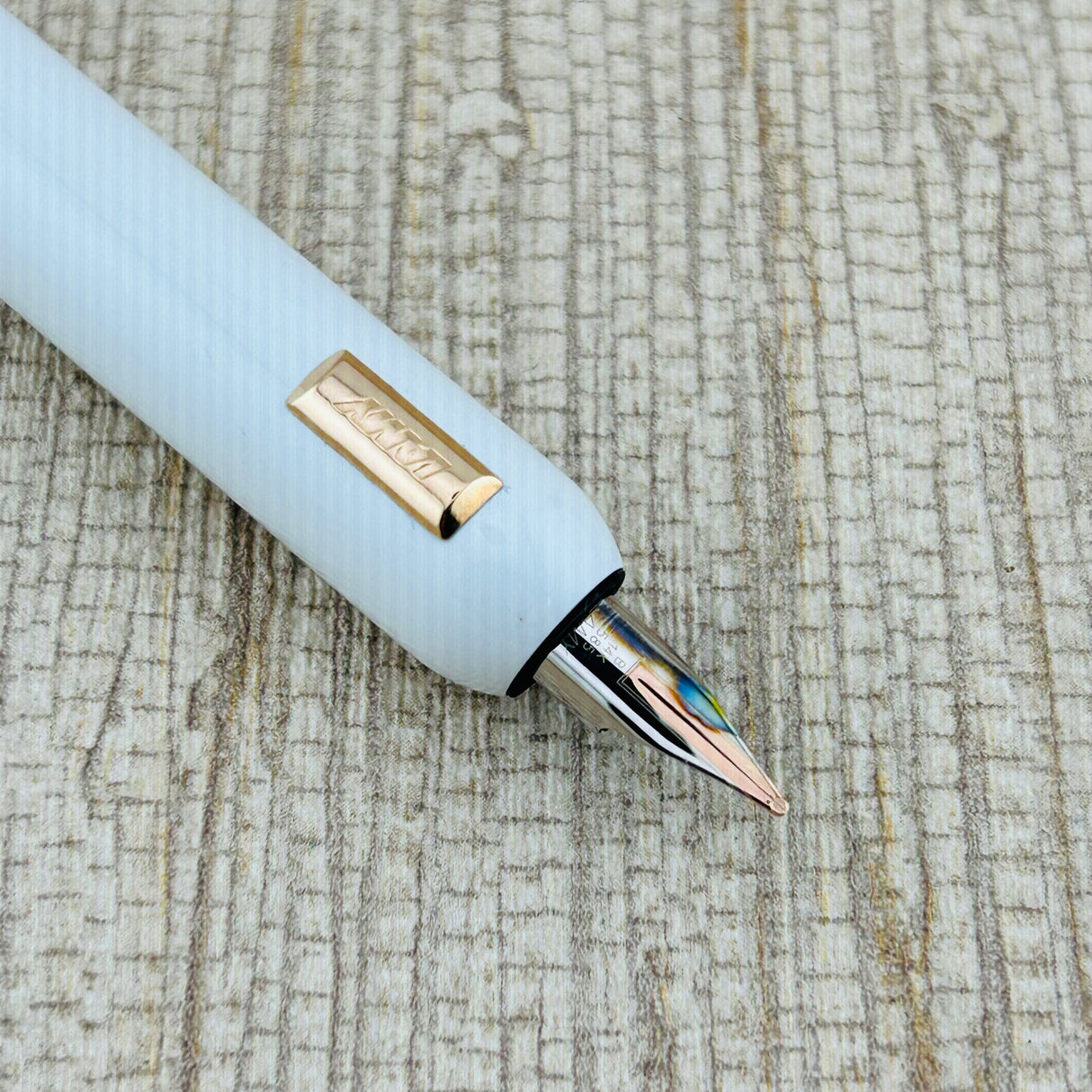 LAMY Dialog White Gold Nib - Fountain Pen