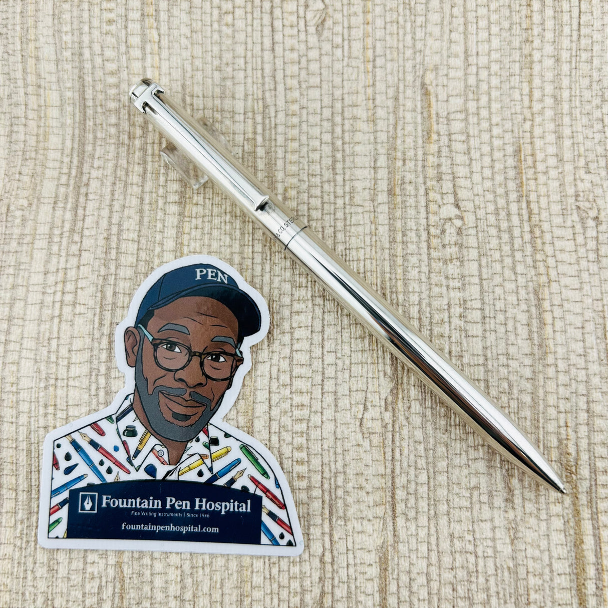 Tiffany & Co. T - Clip Sterling Silver Pen - Ballpoint Pen