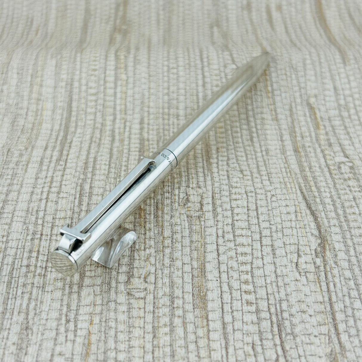 Tiffany & Co. T - Clip Sterling Silver Pen - Ballpoint Pen