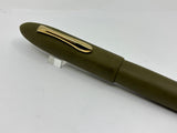 Ranga India Giant Torpedo Green unpolished ebonite  - Fountain Pen