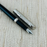Waterman Hemisphere Deluxe Metal Black - Fountain Pen