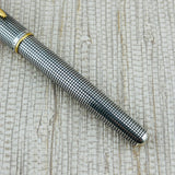 Parker Sonnet Sterling Silver Cisele Cross Hatch - Fountain Pen