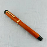 Parker Duofold Senior Big Red Orange Permanite - Fountain Pen