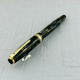 Parker Duofold Senior "Duovac" Stripped Blue and Grey - Fountain Pen