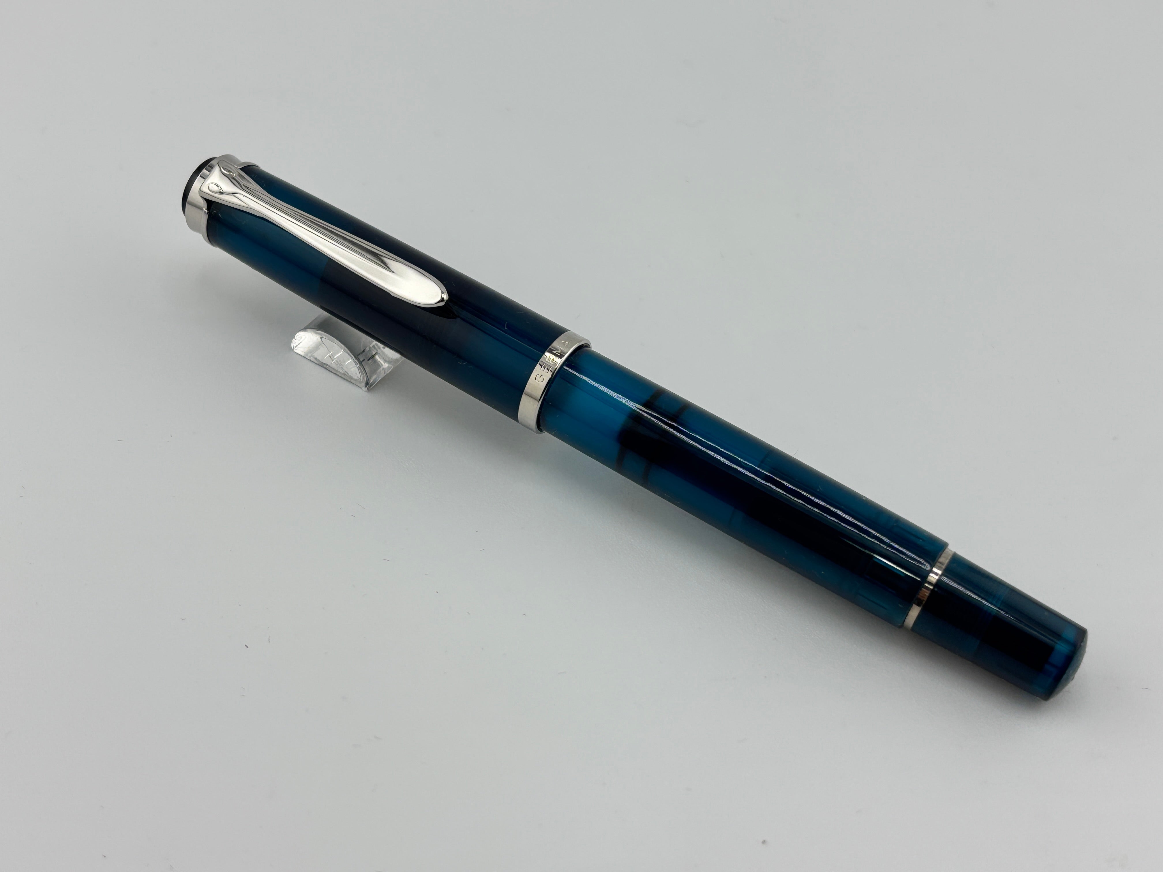 Pelikan M205 Aquamarine 2016 Special Edition Transparent Fountain