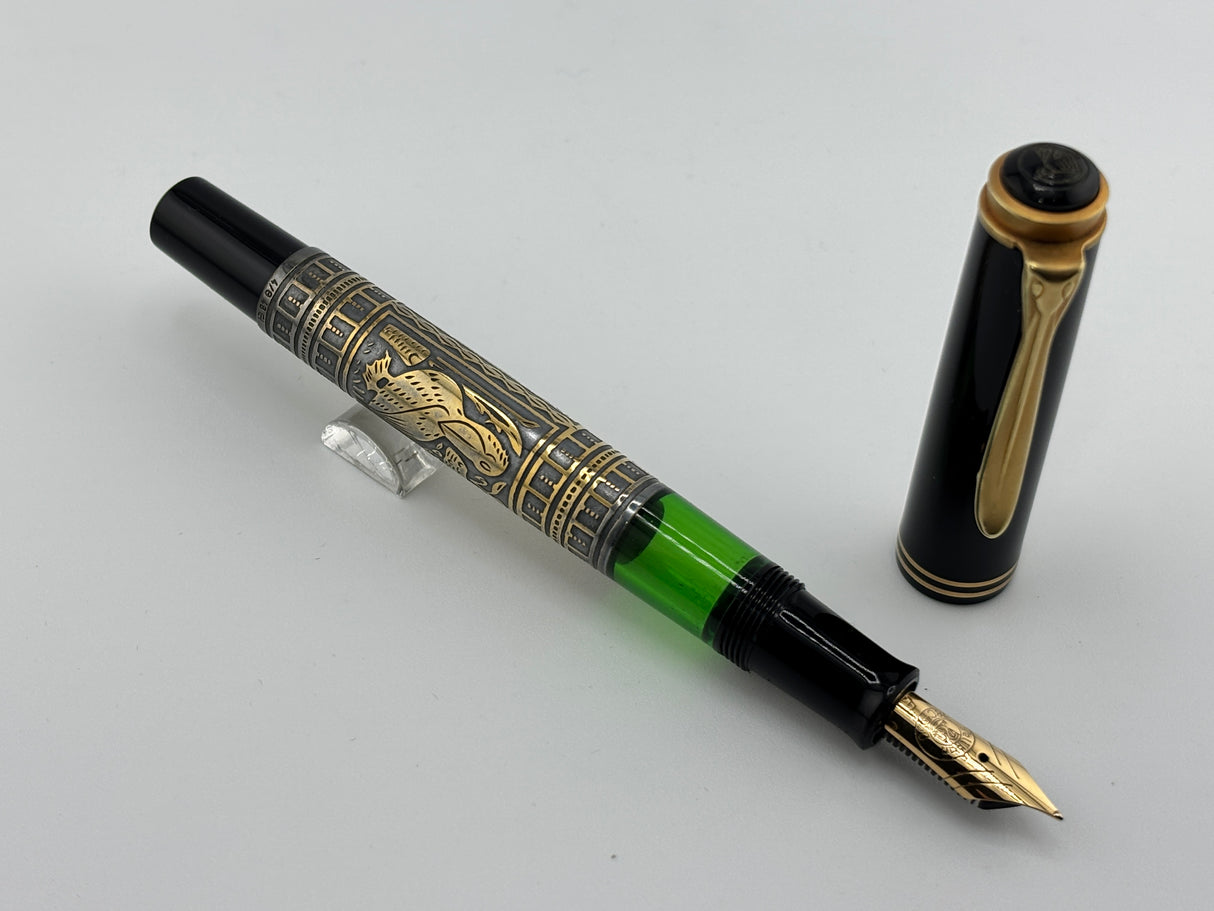Pelikan M700 Toledo  Fountain Pen - Fine 18kt Gold Nib - 1990s