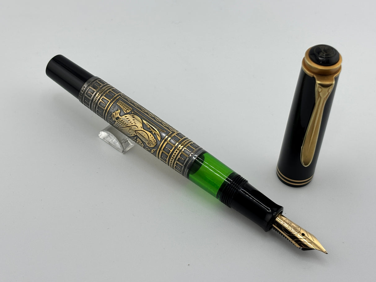 Pelikan M700 Toledo  Fountain Pen - Fine 18kt Gold Nib - 1990s