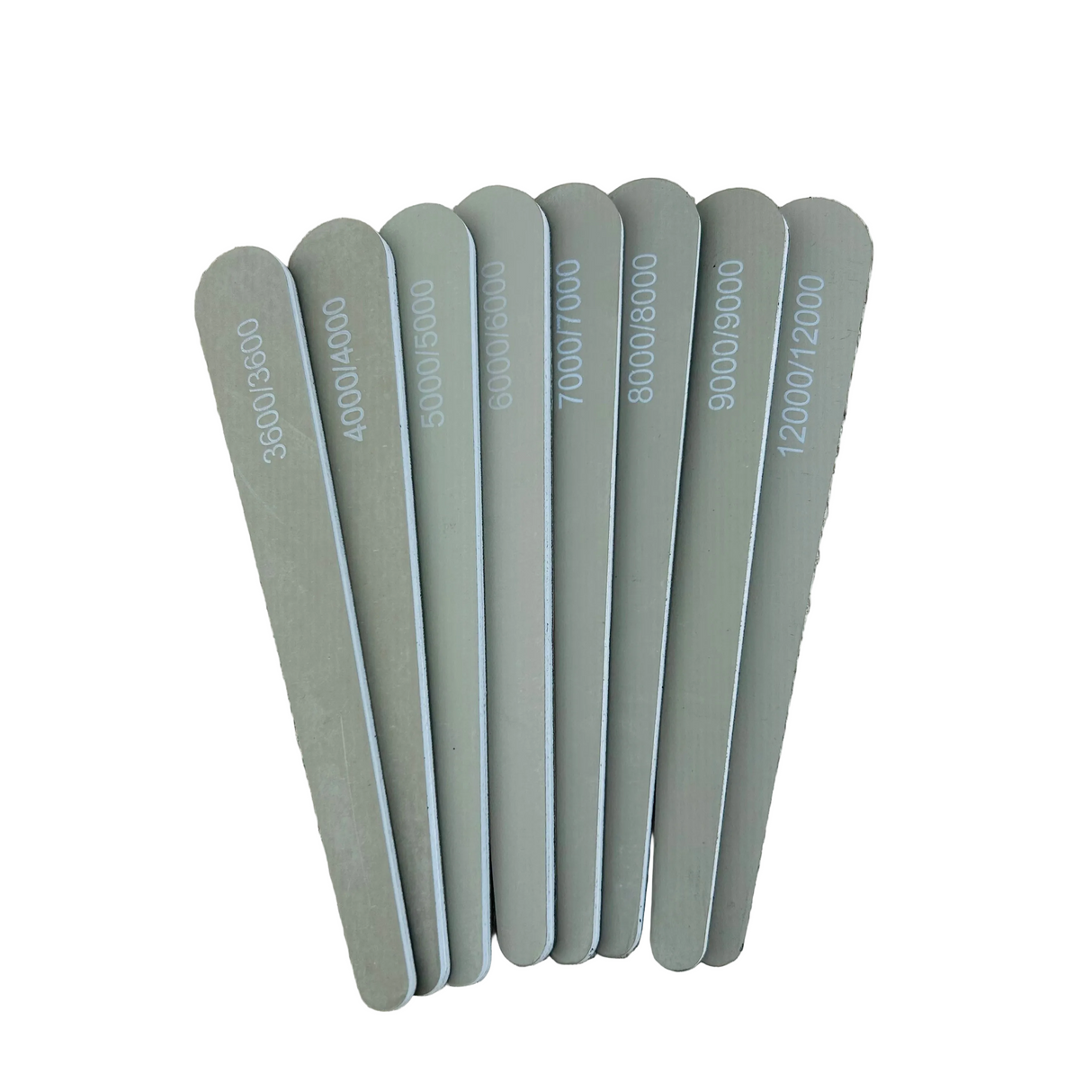 Sanding Sticks  for finishing Assortment - 8 Sticks ( suitable for nibs and delicate surfaces )