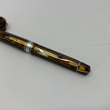 OMAS Princess Paragon Extra Arco Bronze Celluloid Fountain Pen - Extra Fine 18kt Gold Nib