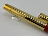 OMAS 1997 Hong Kong Return to The Motherland Gold-Plated Non-Limited Special Edition Fountain Pen - Broad 18kt Gold Nib