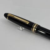 Montblanc #146 Black Resin LeGrand Meisterstuck Fountain Pen  - Fine 18kt Gold Nib (Generally Sold with 14kt Nib)