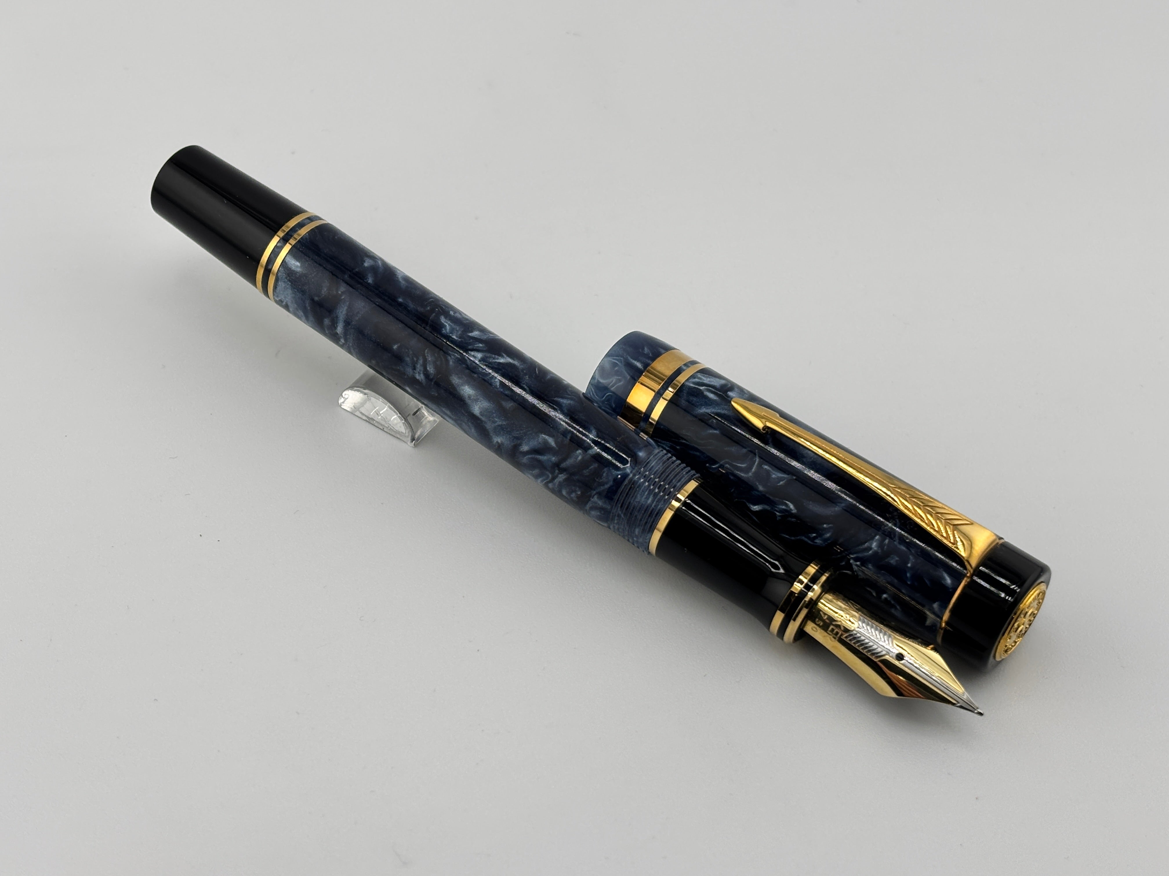 Parker Duofold Blue Marble 1888-1988 Centennial Collector Edition