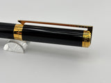 S.T. Dupont Black Laque de Chine Classique Fountain Pen  - Fine 18kt Gold Nib