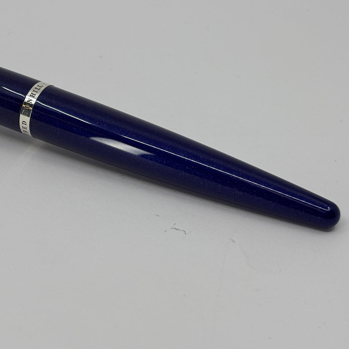 Dunhill AD2000 Royal Blue Galaxy Fountain Pen  - Extra Fine 18kt Gold Nib