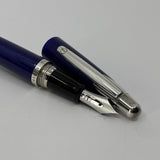 Dunhill AD2000 Royal Blue Galaxy Fountain Pen  - Extra Fine 18kt Gold Nib