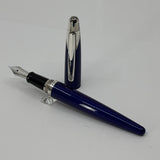 Dunhill AD2000 Royal Blue Galaxy Fountain Pen  - Extra Fine 18kt Gold Nib