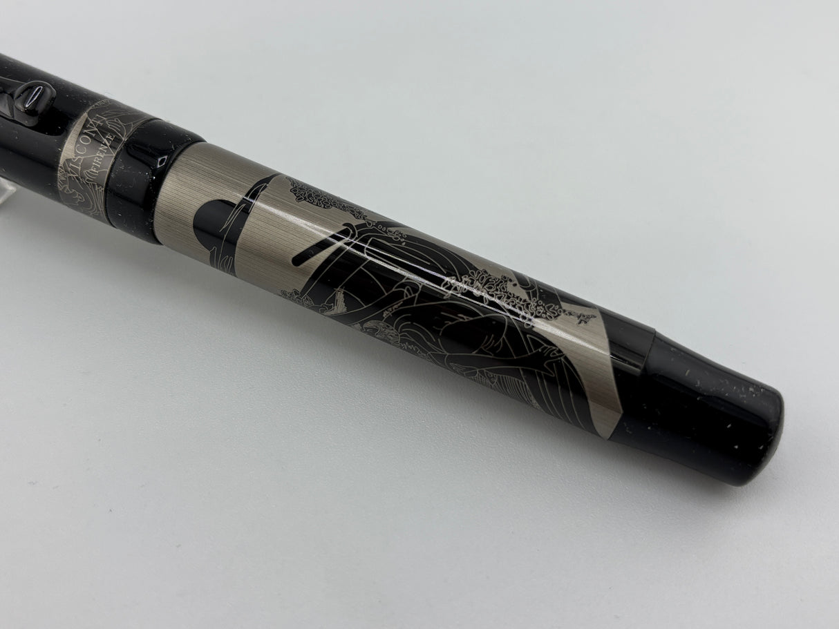 Visconti Casanova Erotic Art Limited Edition Fountain Pen - Fine 18kt Gold Nib