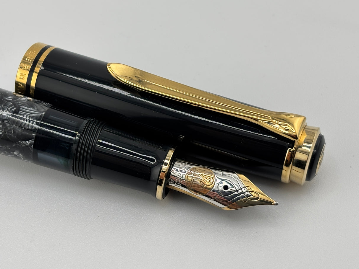 Pelikan M815 Wall Street Limited Edition Fountain Pen - Medium 18kt Gold Nib