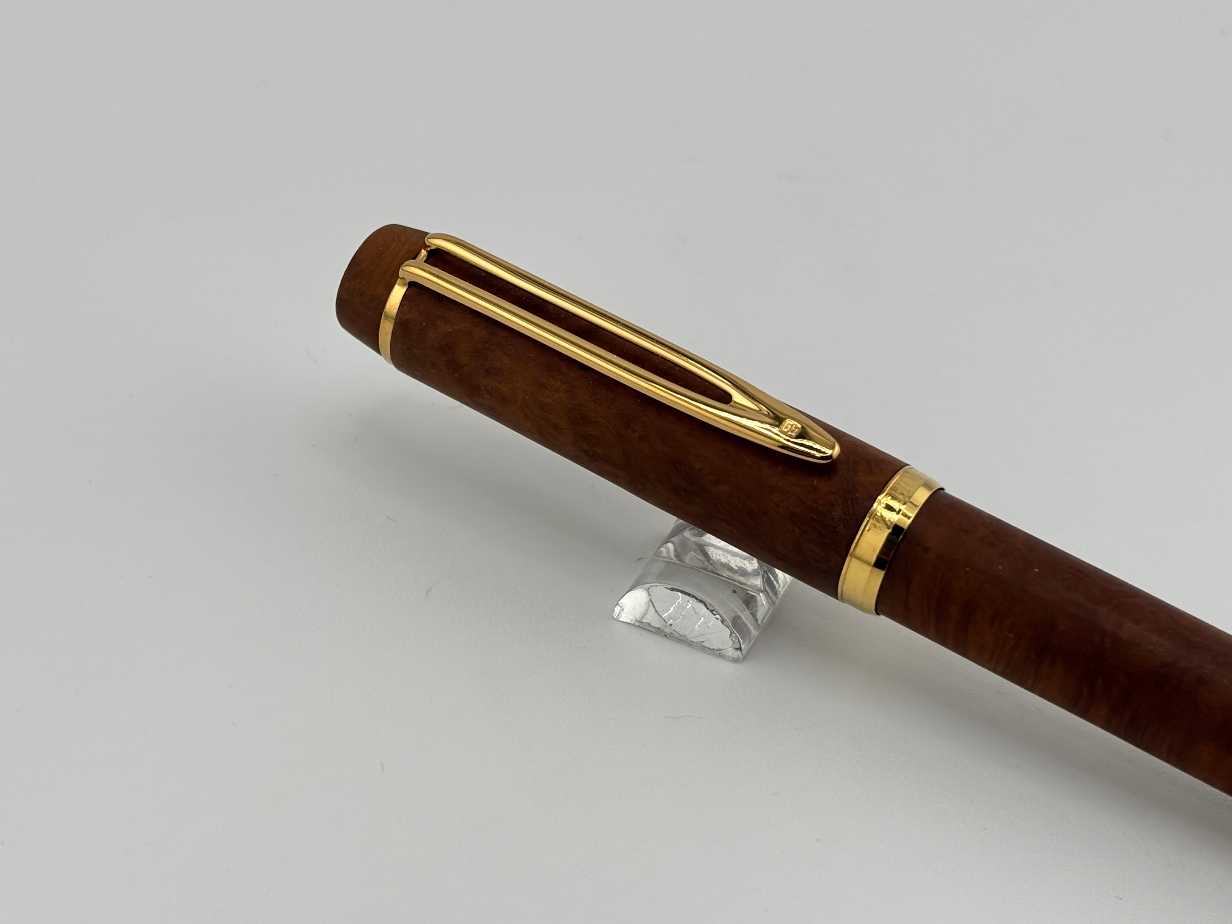 Waterman Le Man 100 Briarwood Fontainbleu Fountain Pen - Medium
