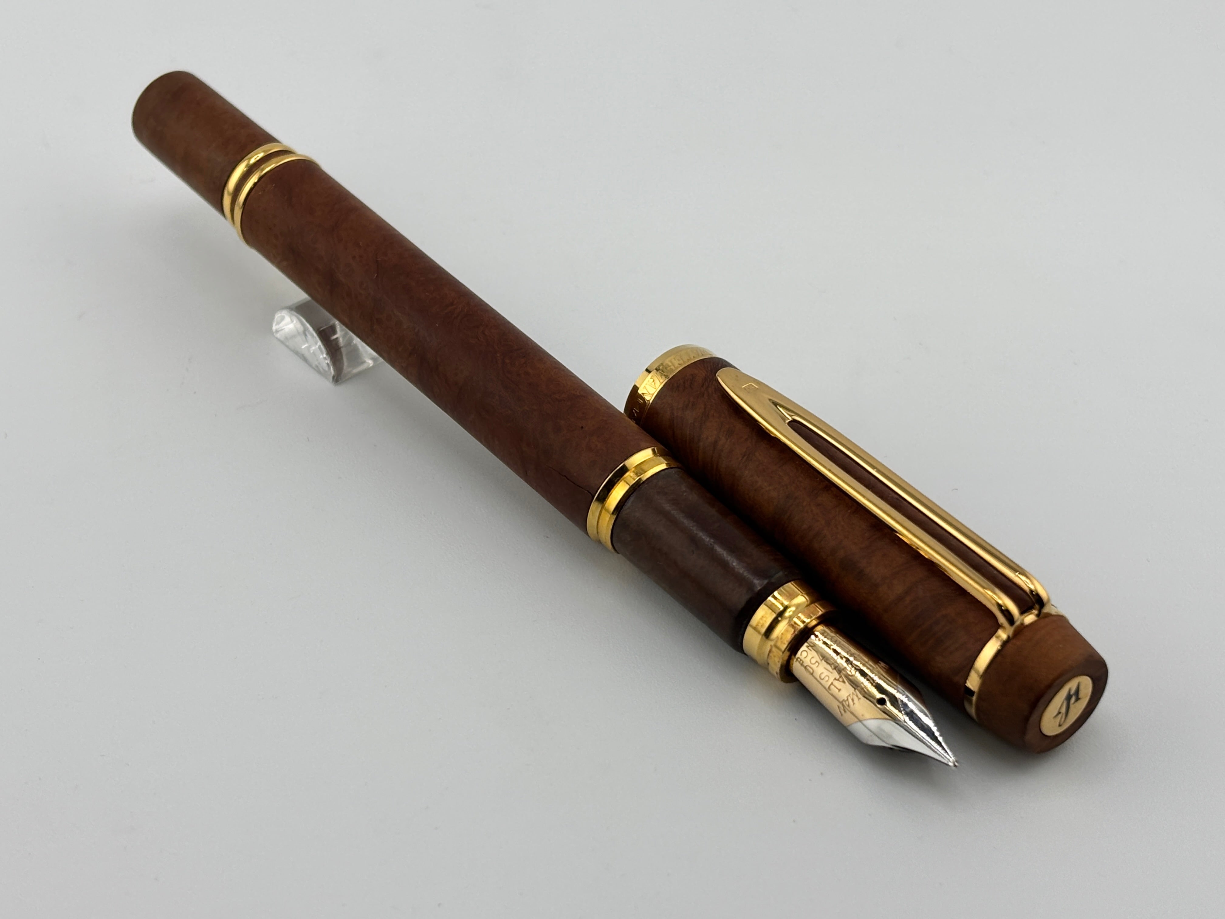 Waterman Le Man 100 Briarwood Fontainbleu Fountain Pen - Medium
