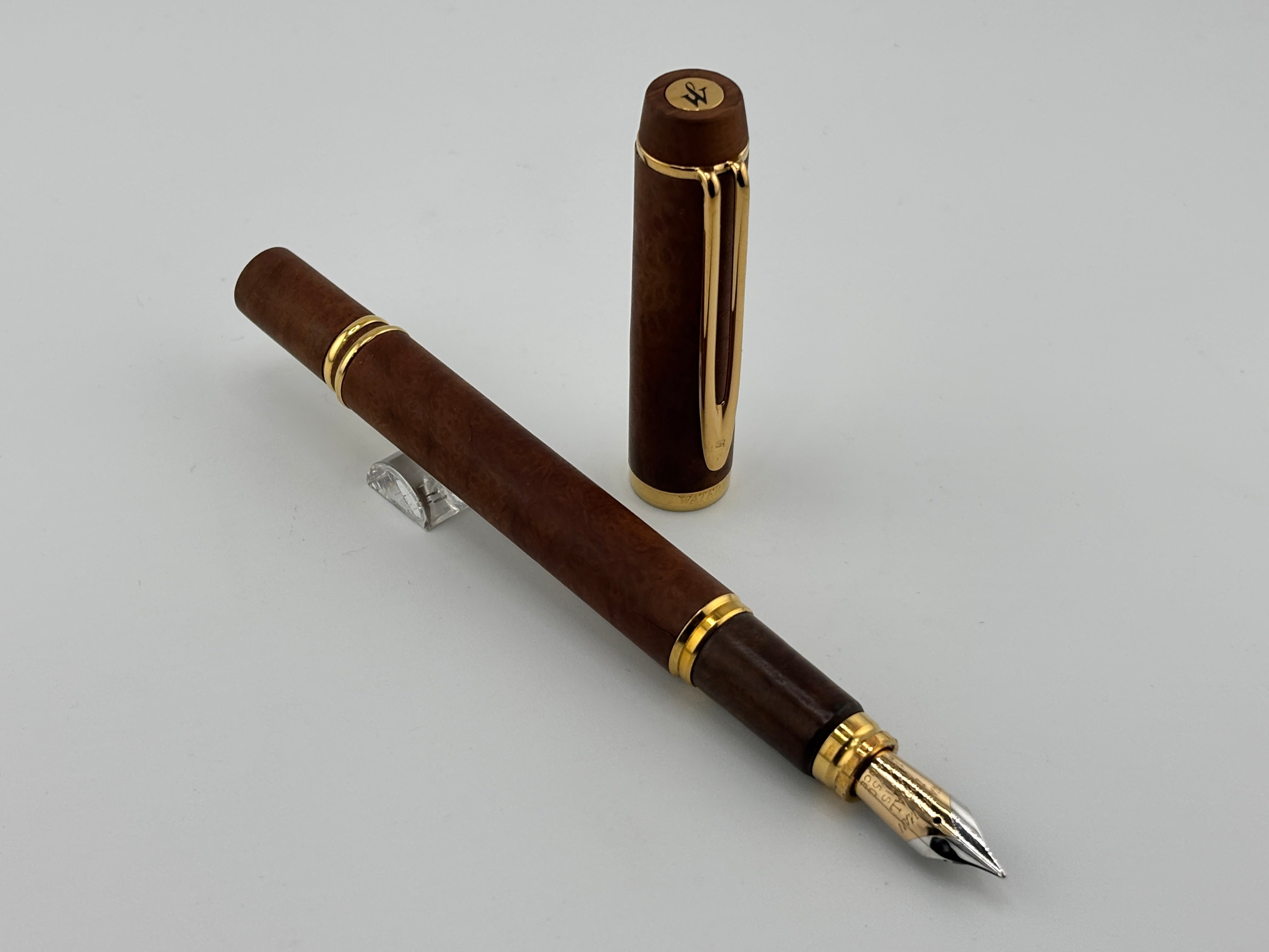 Waterman Le Man 100 Briarwood Fontainbleu Fountain Pen - Medium