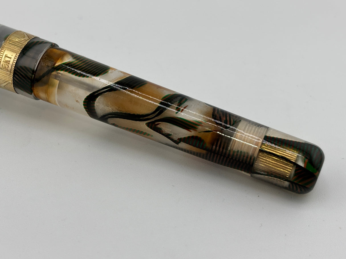 Visconti Voyager 18KT Demonstrator Limited Edition Fountain Pen - Medium 18kt Gold Nib