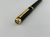 Montegrappa Quattro Zero Elegant Black 4-Sided Rollerball with Rounded Corners