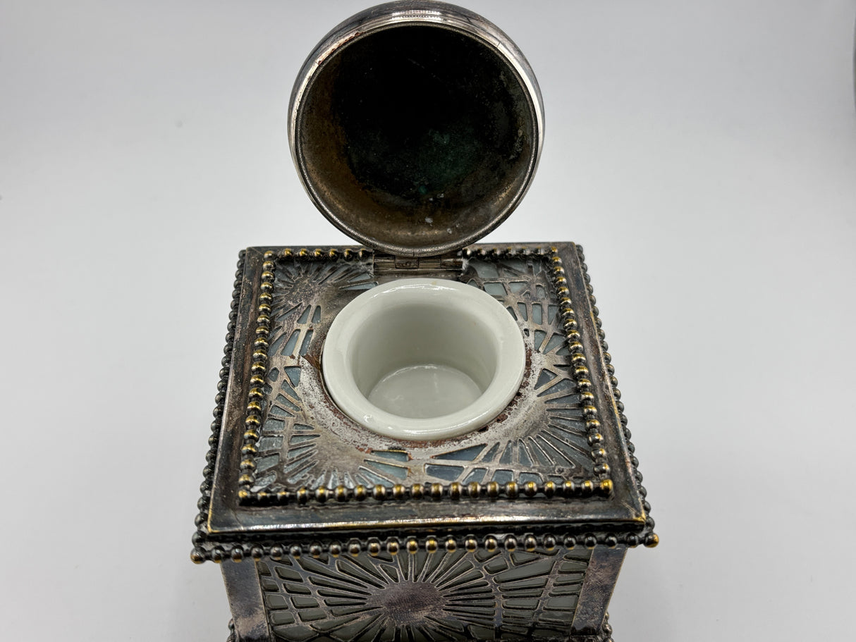 Inkwell Vintage circa 1920 excellent condition -  by Tiffany New York !