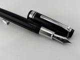 Sailor Ginza Pro Gear Black Special Edition Fountain Pen - Medium 21kt Gold Nib