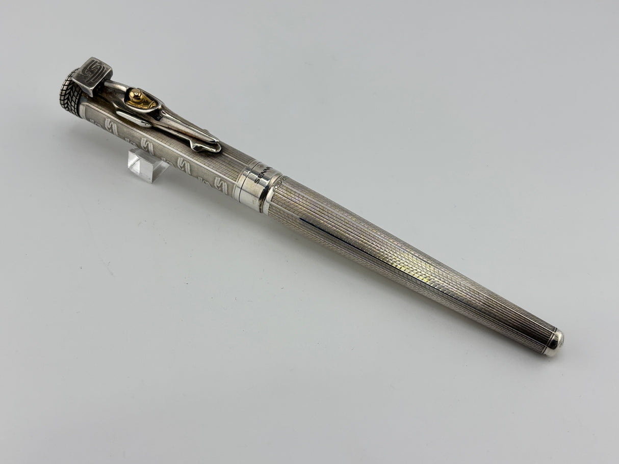 Montegrappa Ayrton Senna Sterling Silver .925 Limited Edition Rollerball # 1414/1960