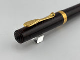Visconti Manhattan Ruby Red Layered Celluloid Fountain Pen - Medium 18kt Gold Nib