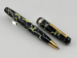 Omas Galileo Galilei Special Edition Pearl & Black Wild Celluloid Rollerball