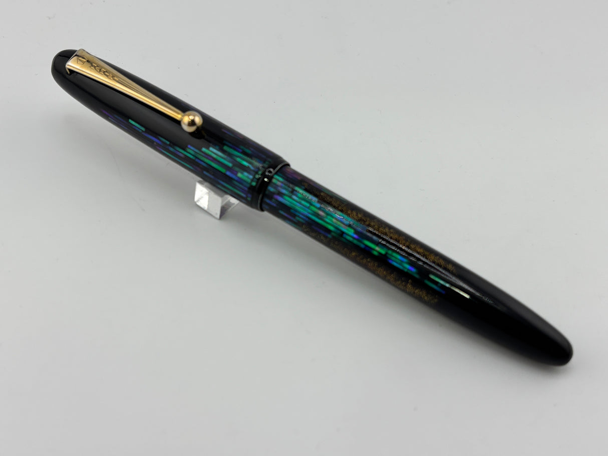 Namiki Yukari Raden Nightline Maki-e Fountain Pen - Broad 18kt Gold Nib - THE ORIGINAL!!