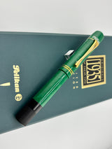 Pelikan "1935 Originals of their Time" Green Jade Celluloid Limited Edition Fountain Pen - Fine 18kt Gold Nib