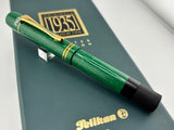 Pelikan "1935 Originals of their Time" Green Jade Celluloid Limited Edition Fountain Pen - Fine 18kt Gold Nib