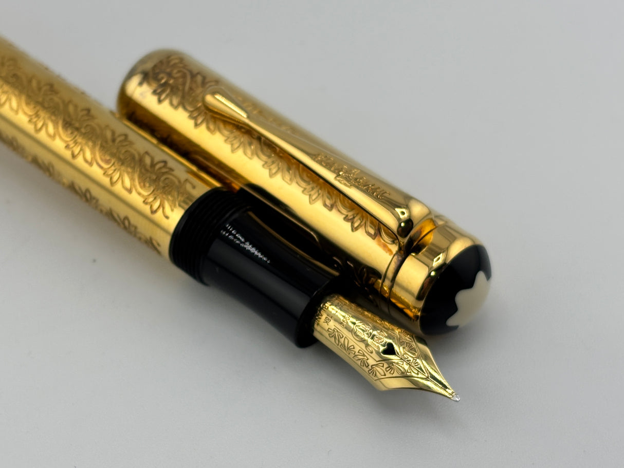 Montblanc Louis XIV Patron of the Arts Limited Edition Fountain Pen - Medium 18kt Gold Nib
