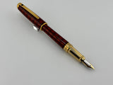 S.T. DuPont Olympio Vertigo  Laque de Chine Fountain Pen - Medium 18kt Gold Nib