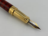 S.T. DuPont Olympio Vertigo  Laque de Chine Fountain Pen - Medium 18kt Gold Nib