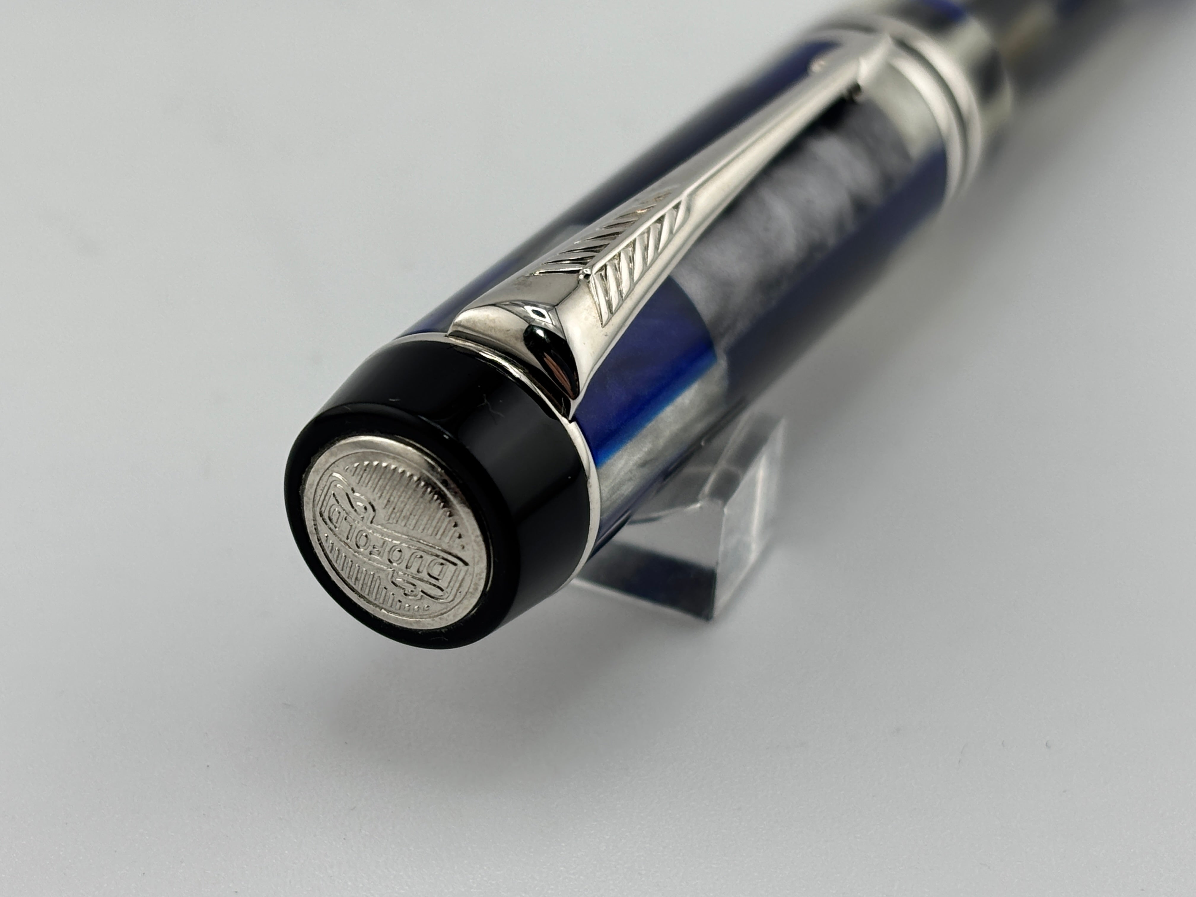 Parker Duofold Special Edition International Mosaic Blue Fountain